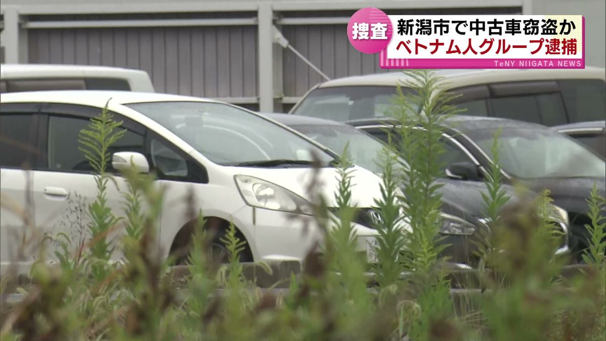 ベトナム人の窃盗グループ逮捕　中古車販売店から複数台の車を盗んだ疑い　旧ビッグモーター連続窃盗事件にも関与か　《新潟》