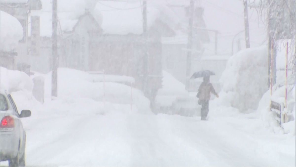 【大雪】阿賀町に災害救助法を適用　阿賀町では平年の2倍以上の積雪《新潟》