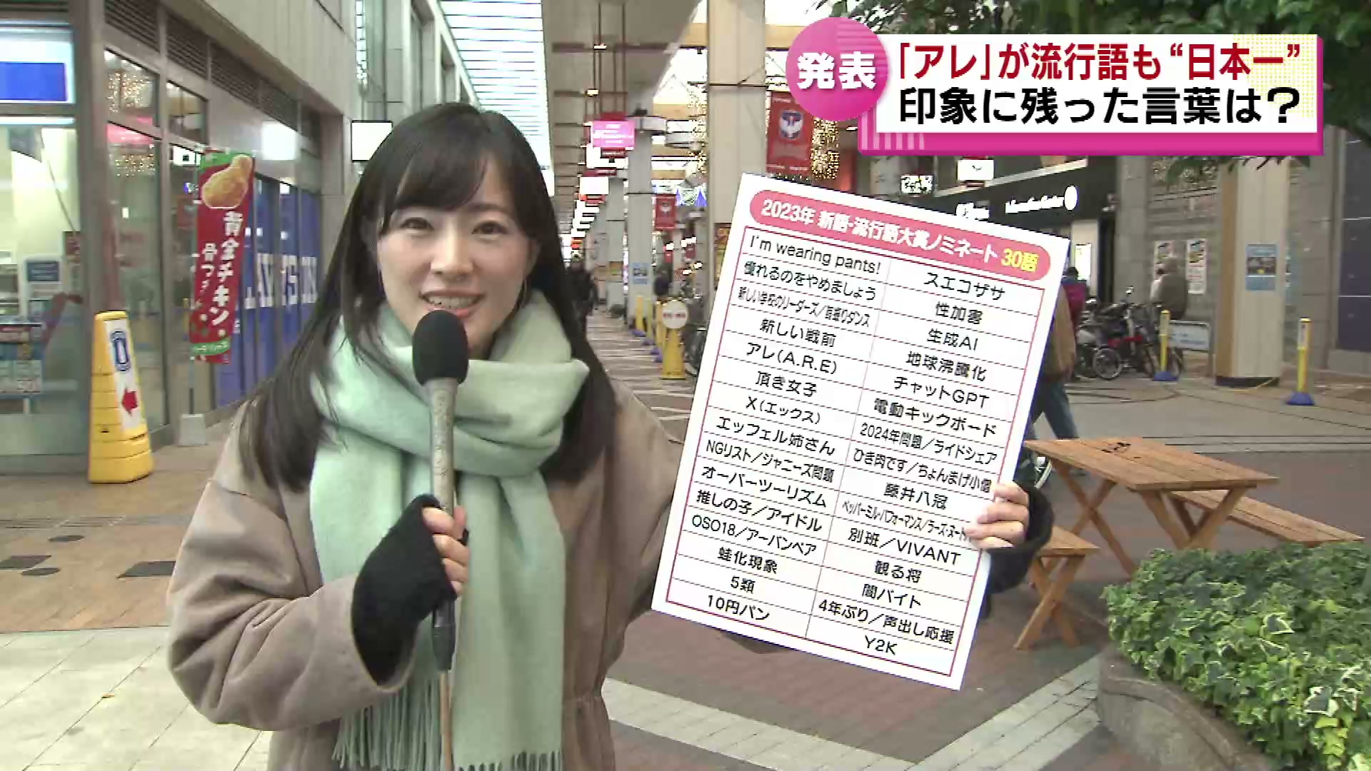 新語・流行語大賞　年間大賞は“アレ”　あなたの印象に残った言葉は？《新潟》