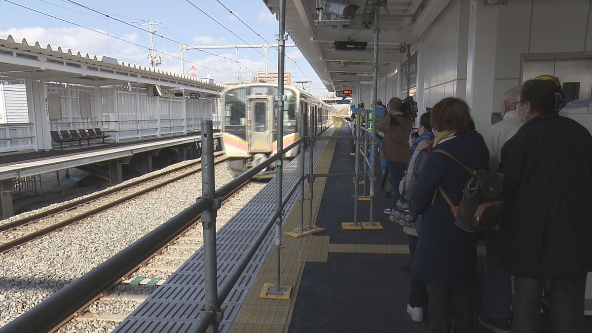 “きれいでさわやかな感じ”１５日開業の新駅「上所駅」で内覧会≪新潟≫