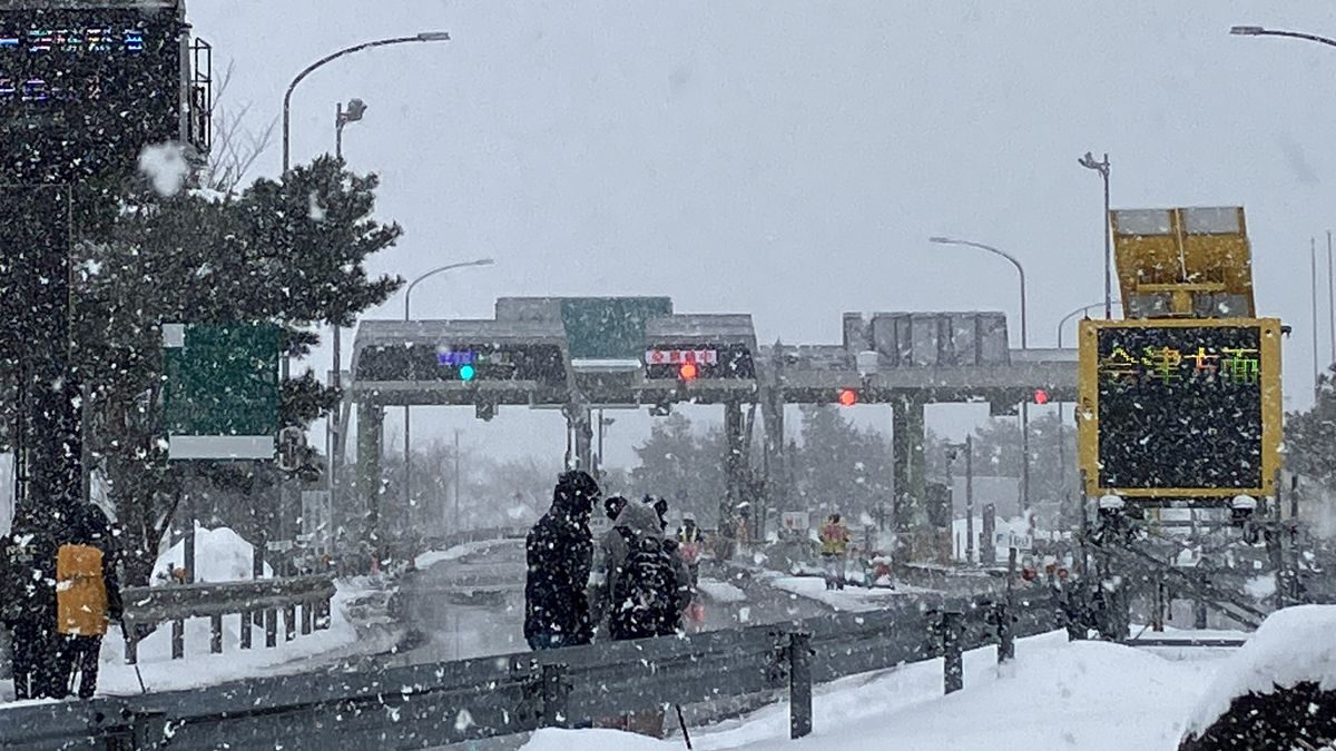 【速報】磐越道で通行止め　5日正午から集中除雪を実施　並行する国道49号でも一部区間で通行止め《新潟》