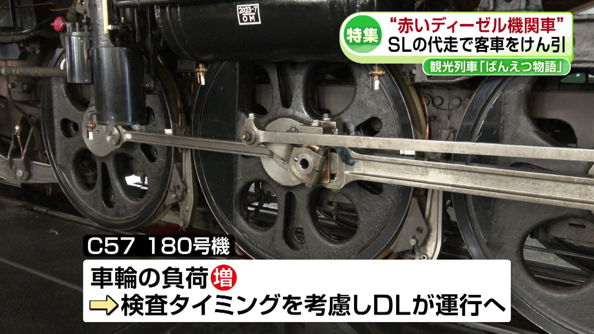特集】SLじゃなくてDL？ばんえつ物語を赤い機関車が牽引《新潟》（2026