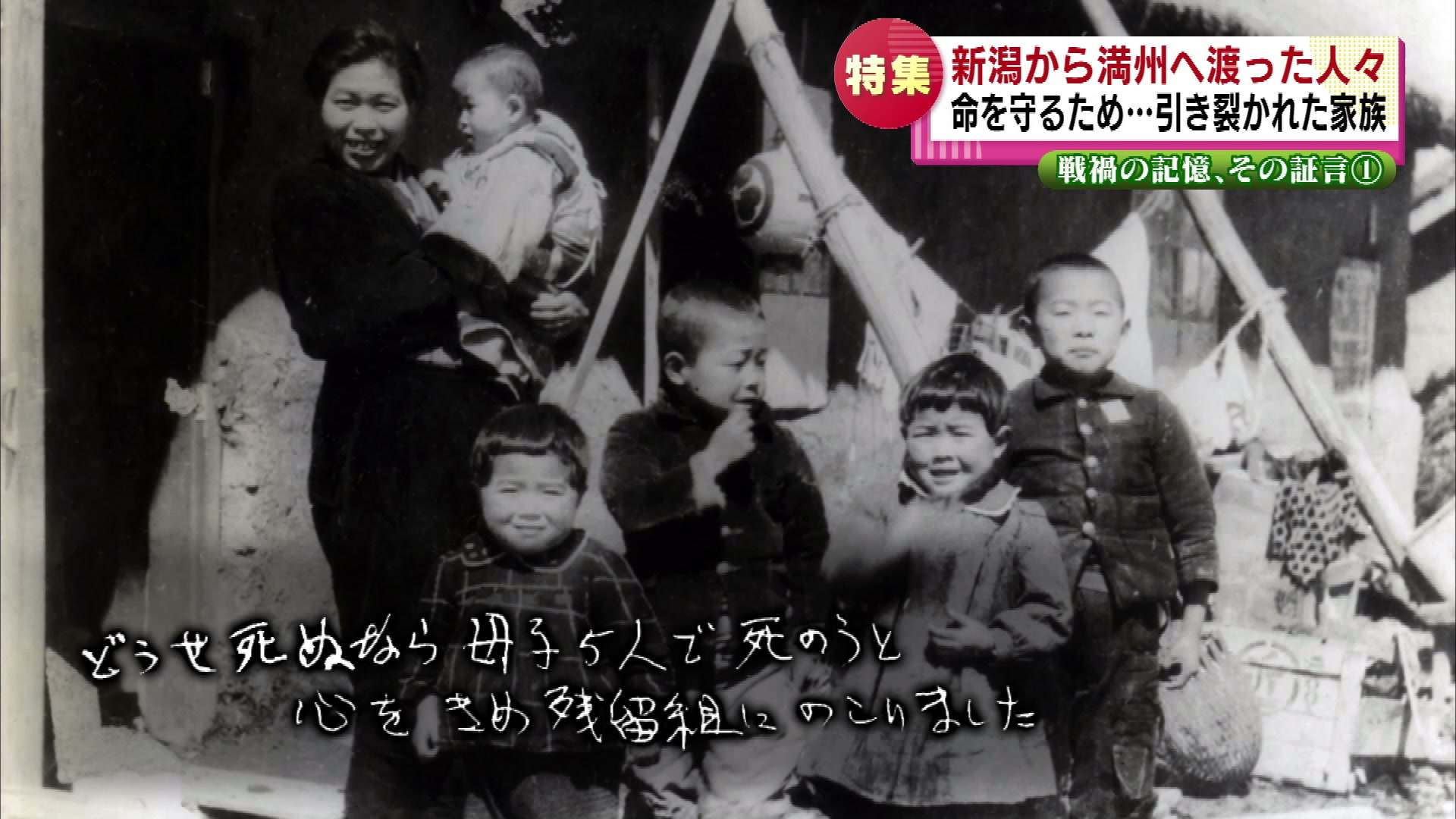 3ページ目 【特集】証言「満蒙開拓団」新潟から満州へ渡った人々 終戦