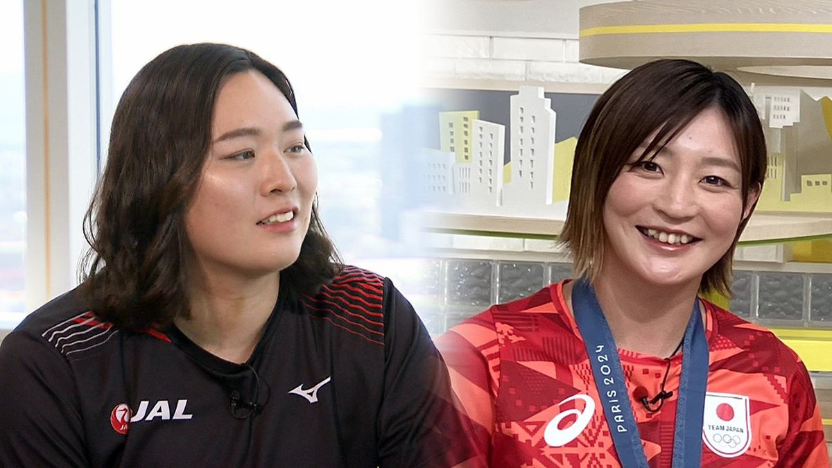 【特集2024】パリ五輪の金メダリストたち 新潟とゆかりのある やり投げ北口榛花選手・柔道の角田夏実選手 新潟への思いを語ったことし 《新潟》