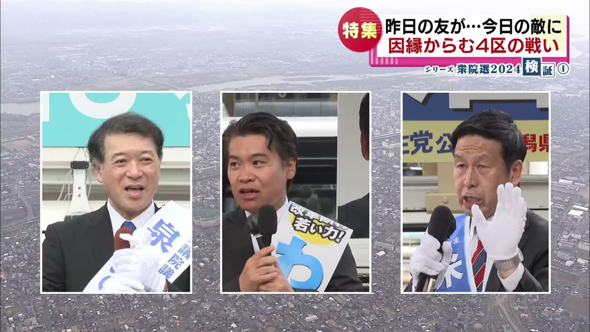 【特集】衆院選を検証　”昨日の友は今日の敵”　新潟4区・因縁の三つどもえ 　≪新潟≫