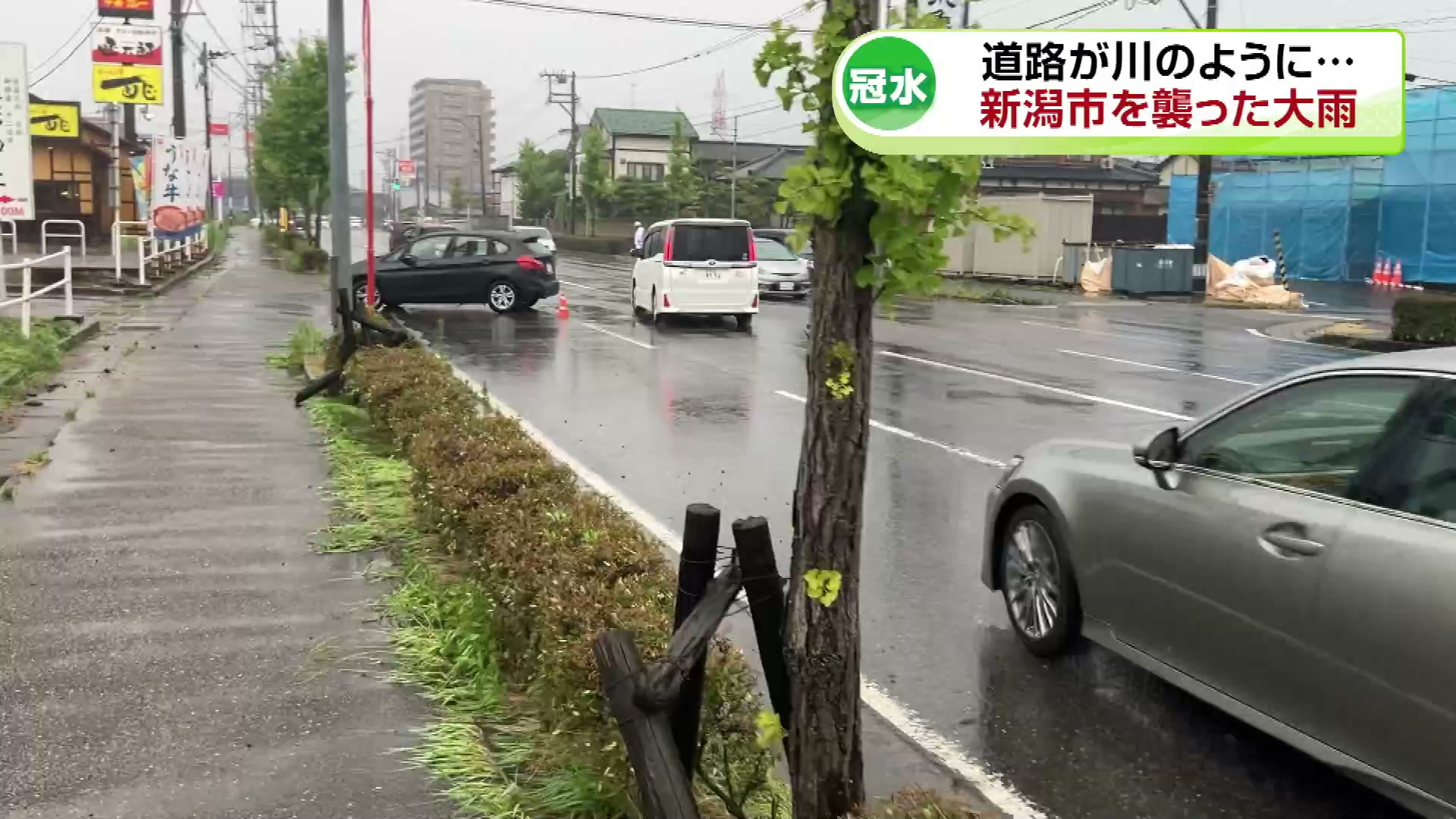 新潟市を襲った大雨「道路が川のように…」7.26ドキュメント（2026年7月