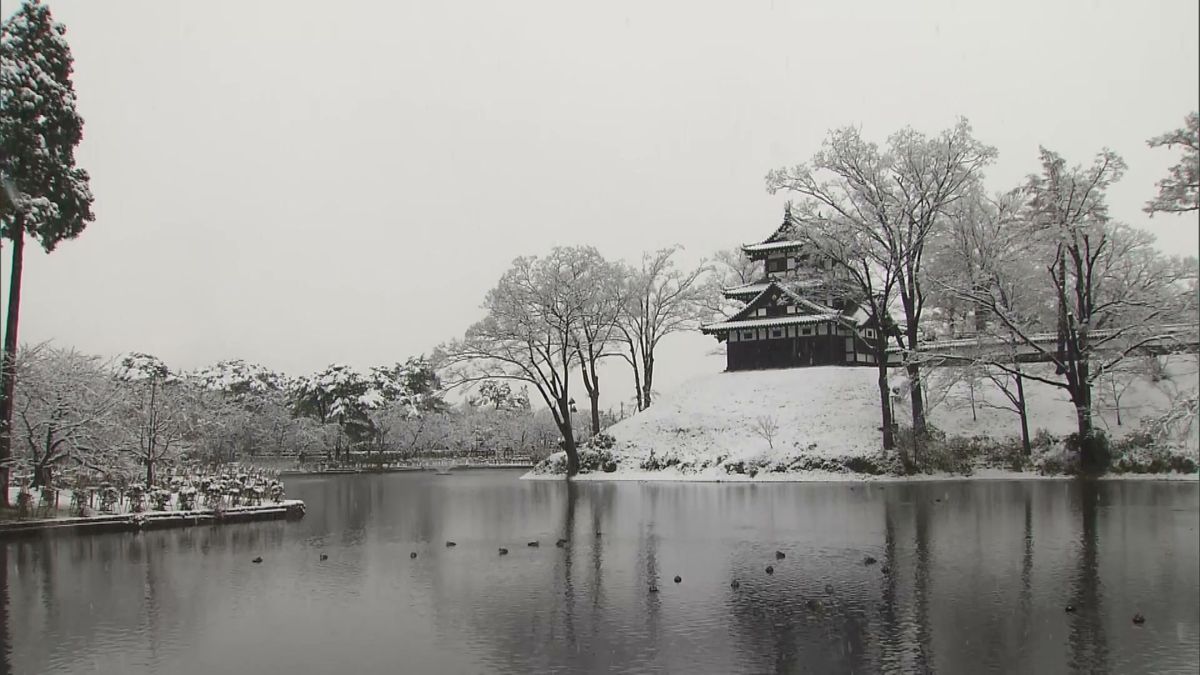 山沿いを中心に断続的に雪　積雪の増加に注意