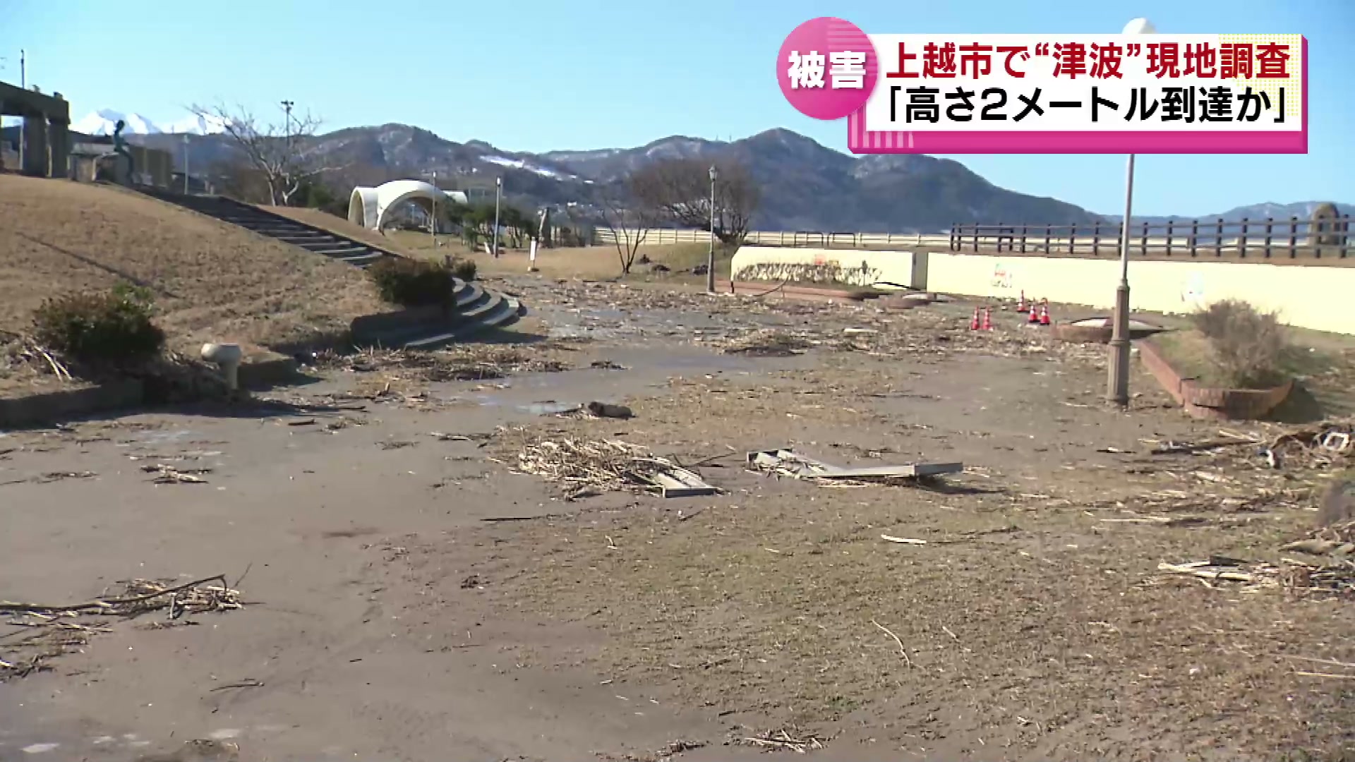 能登半島地震】津波第一波は約8分で新潟県到達か 爪痕を専門家が現地