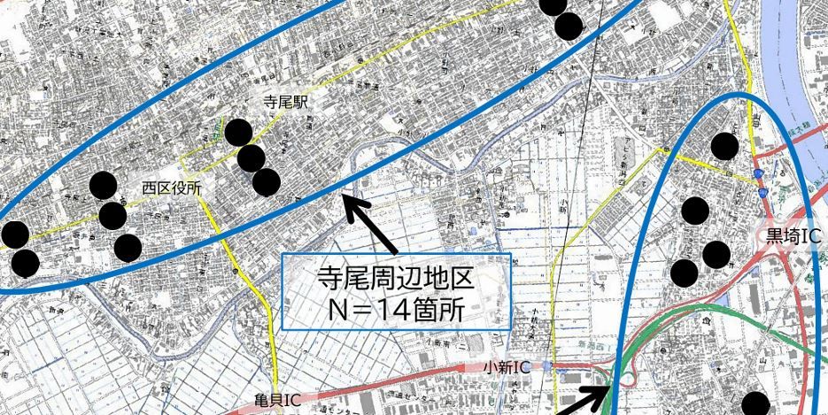 【液状化被害】新潟市が“寺尾”や“黒埼”など27か所で行ったボーリング調査を完了　全27か所で軟弱な砂の層を確認《新潟》