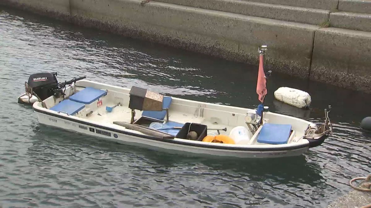 臼杵の岩場に船乗り上げ　近くの海上に浮かぶ男性発見するも死亡　　大分海上保安部が事故原因など調査