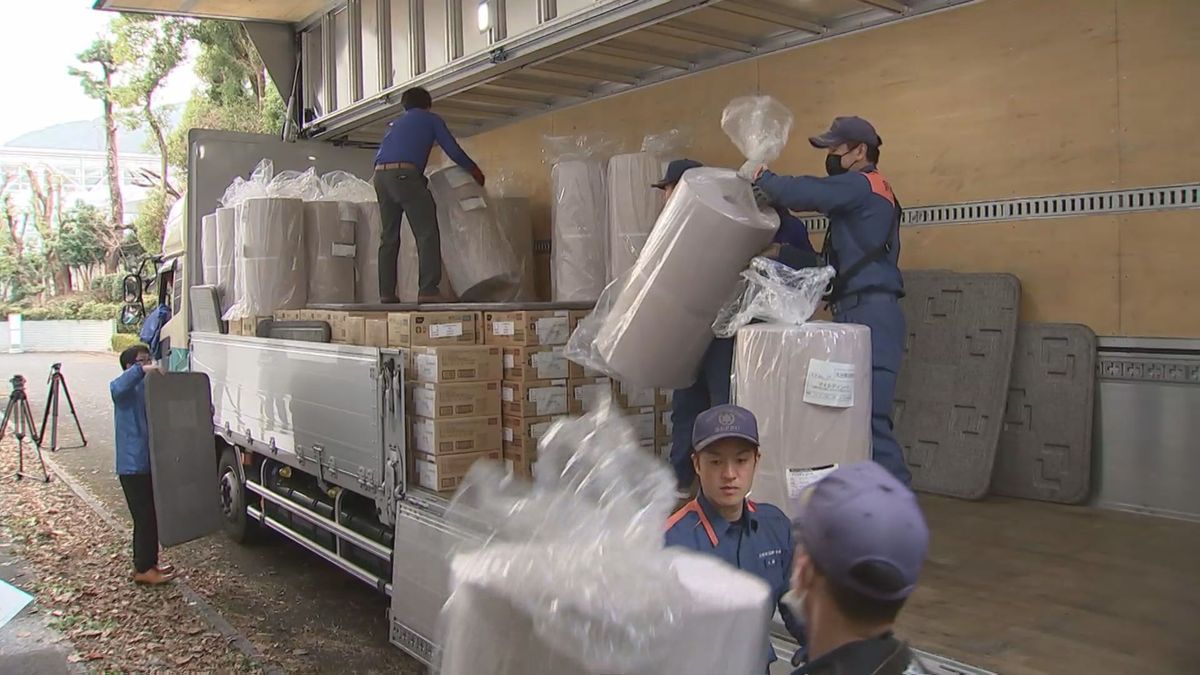 九州の自治体も支援物資や給水車派遣　大分県