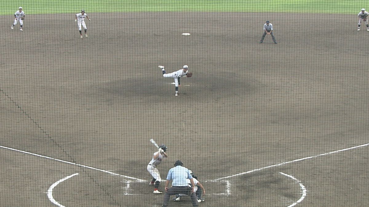 夏の甲子園大分大会　舞鶴が8対4で雄城台を下しベスト8に進出