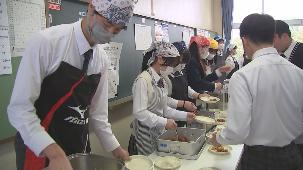 豊後高田市の“手厚い子育て支援策”無償の昼食提供スタート　生徒も「とても感謝」「温かい」大分県内初
