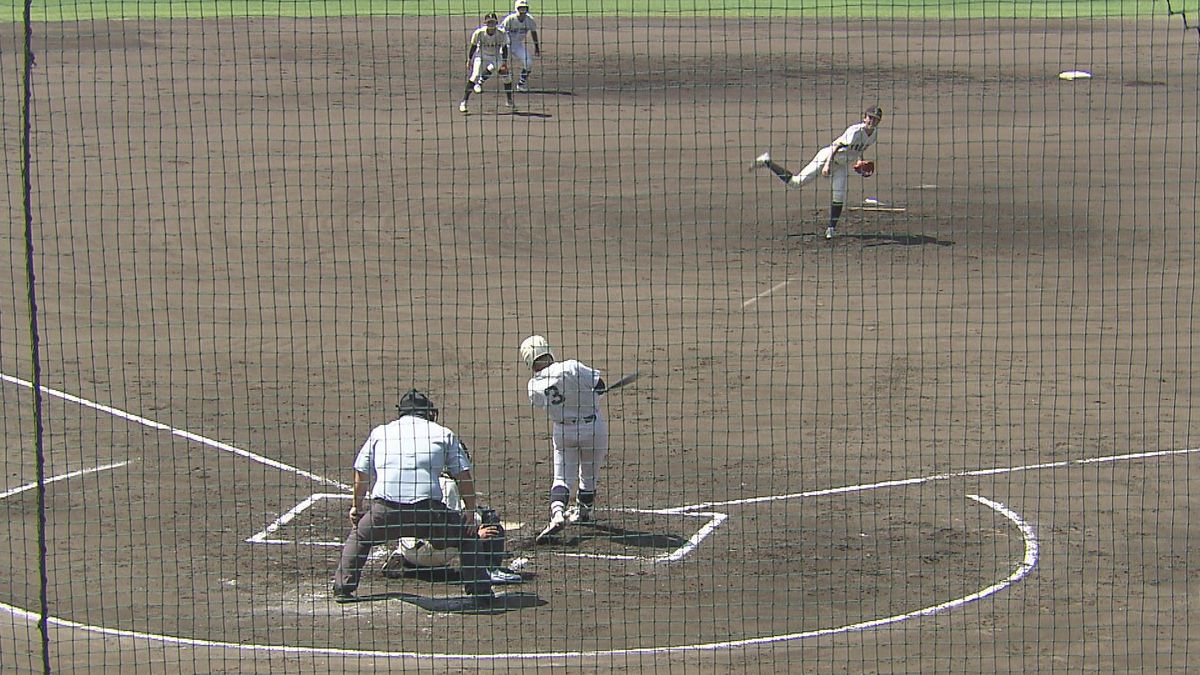 夏の甲子園大分大会 準々決勝第1試合 舞鶴が高田に7回コールドで勝利