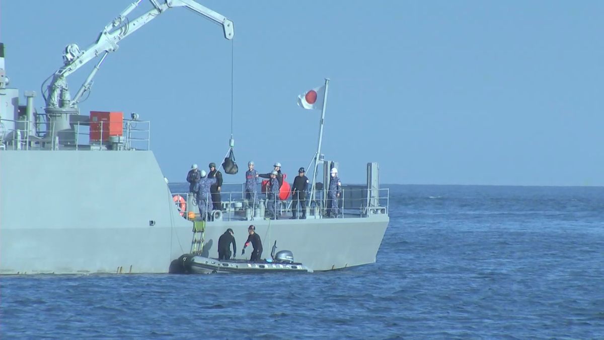 佐賀関港の海底で見つかった砲弾のようなもの　海上自衛隊が撤去　爆発の可能性なし　大分　