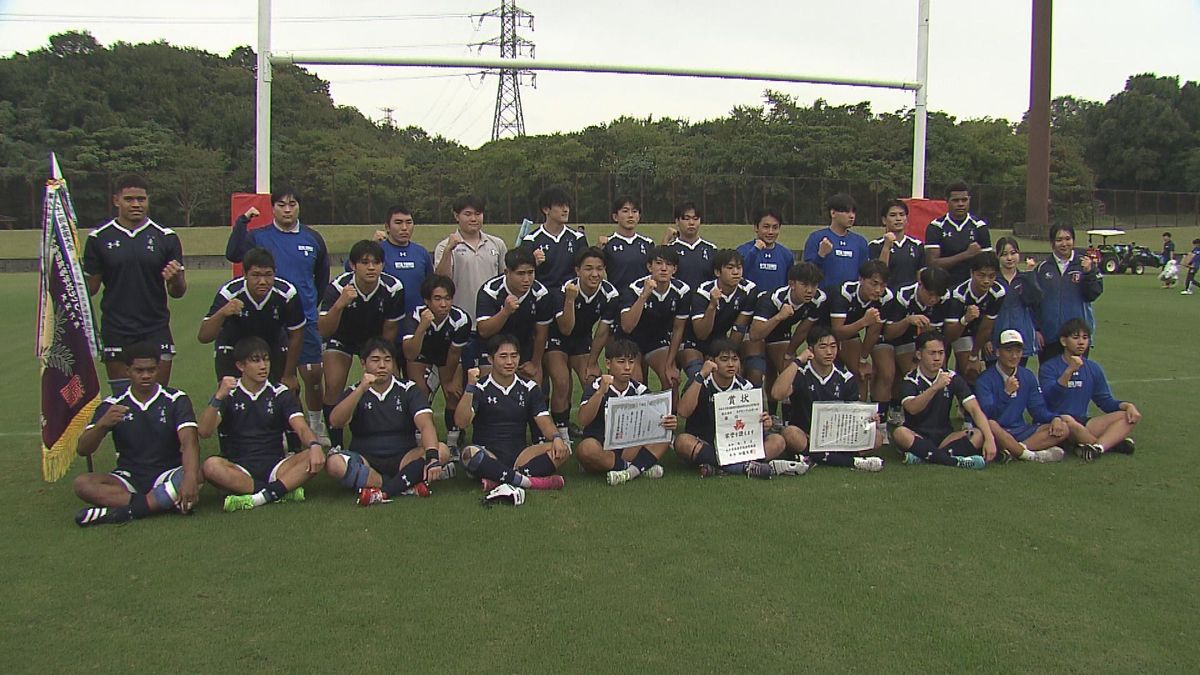 全国高校ラグビー県予選決勝 大分東明高校が優勝 3年連続5回目の花園出場へ