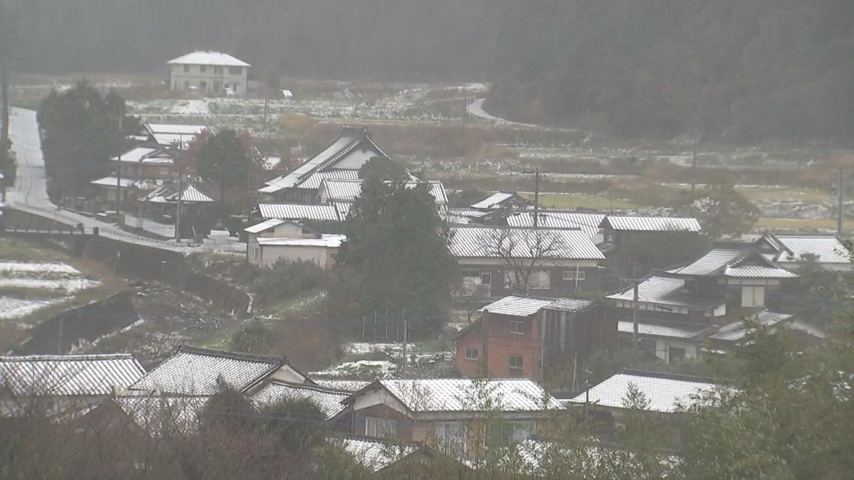 竹田で氷点下5.2℃、湯布院で氷点下3.7℃　強い寒気の影響で今季一番の冷え込み　大分