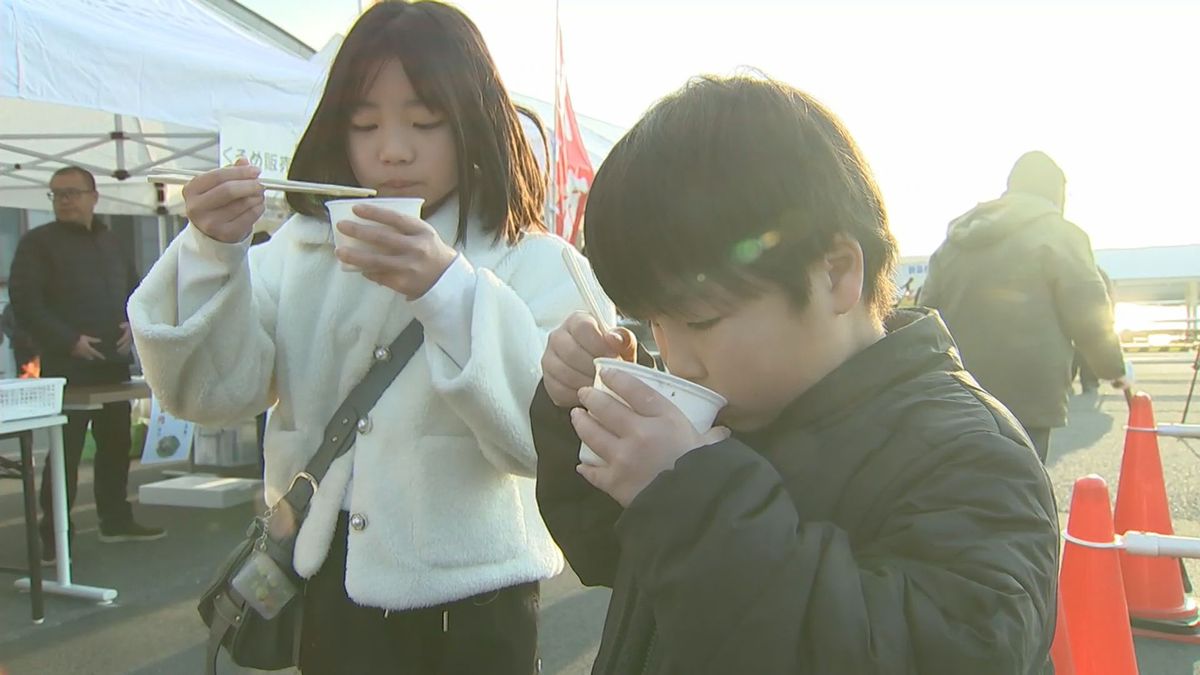 佐賀関で大規模火災発生後初の交流会や朝市 「関さば」など特産品の販売に行列も 大分（2026年1月26日掲載）｜TOS NEWS NNN