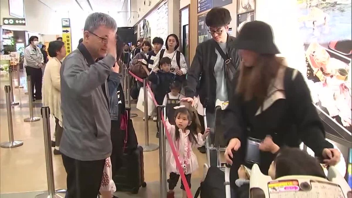 GW最終日　Uターンラッシュピーク迎える　東京・大阪便はほぼ満席　大分