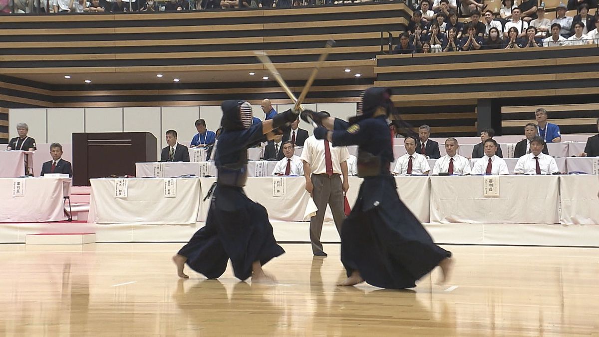 【インターハイ】剣道決勝戦 明豊高校・山下剣希選手 個人戦で全国の頂点に 団体戦は準優勝