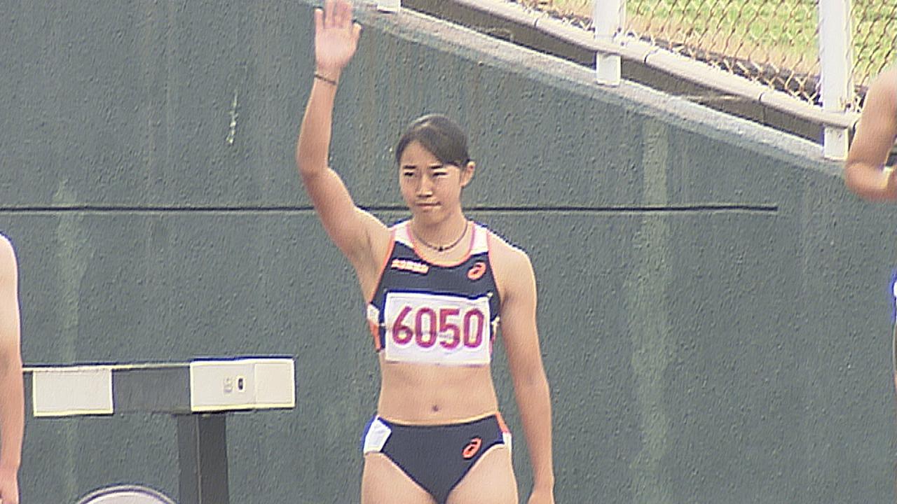 県高校総体・陸上 U20アジア選手権金メダル・谷中天架選手 圧巻の走り