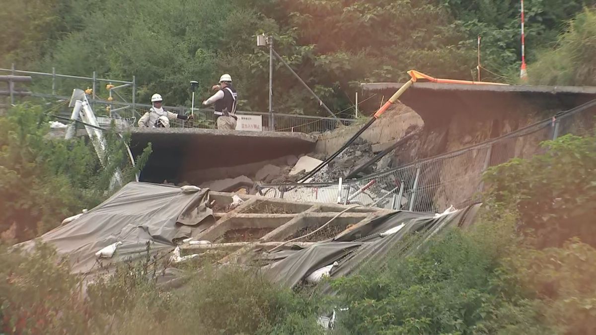 東九州自動車道 臼杵~津久見の通行止め 復旧は11月ごろの見通し 台風10号で被災