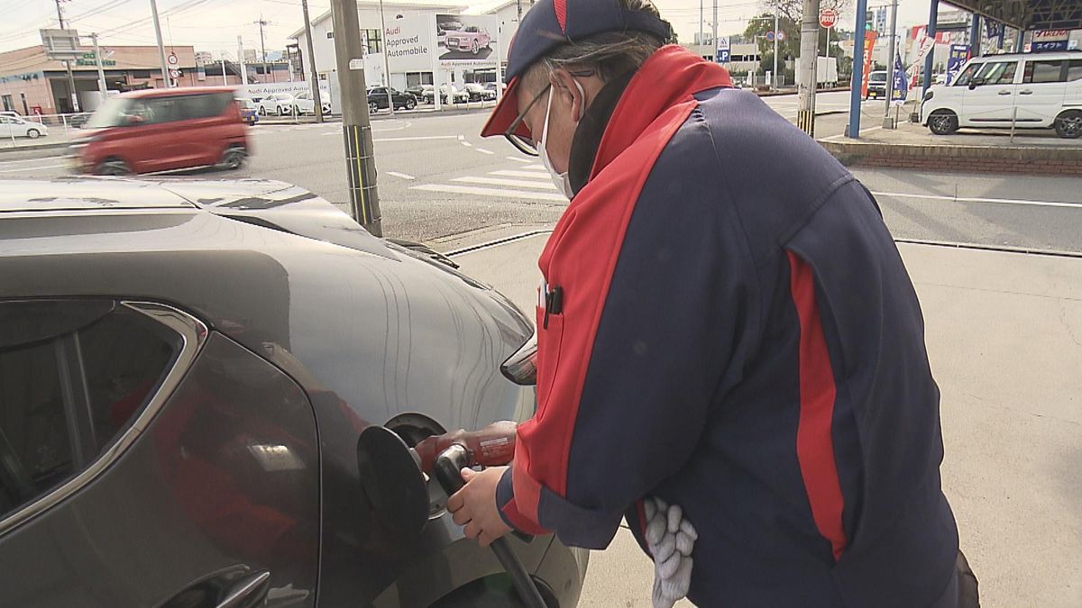 ガソリン7週ぶりに値下がり　1リットルあたり189.0円　前週より0.5円安く　大分