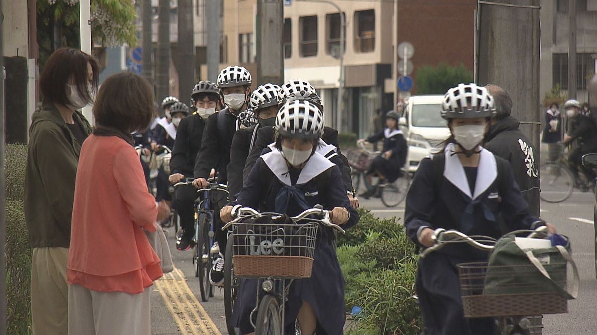 自転車用ヘルメットの着用率「大分県48.3％」全国2番目に　県立学校では2021年度から義務化