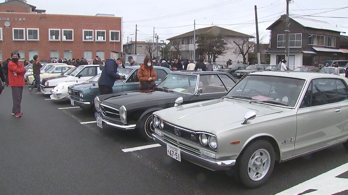 昭和の名車約100台が大集合　ボンネットバスの見学も　大分県豊後高田市