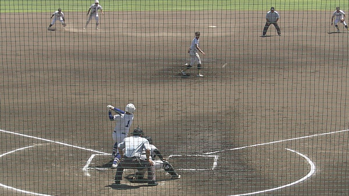 夏の甲子園大分大会　準決勝第2試合　明豊が津久見にコールド勝ち　4年連続決勝進出へ