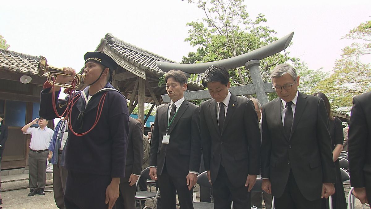 戦後80年　人間魚雷「回天」の犠牲者追悼する慰霊祭　日出町で6年ぶりに開催　大分