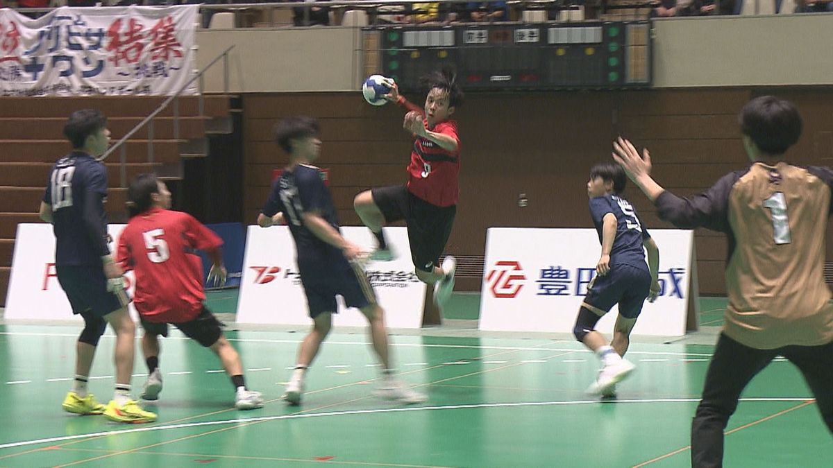 全国高校ハンドボール選抜大会　男子・大分雄城台3回戦　強豪に敗れる「強くなって戻ってきたい」