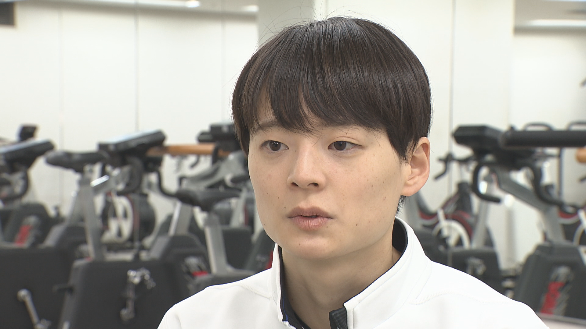 「初めてのレースですごい緊張も…その…