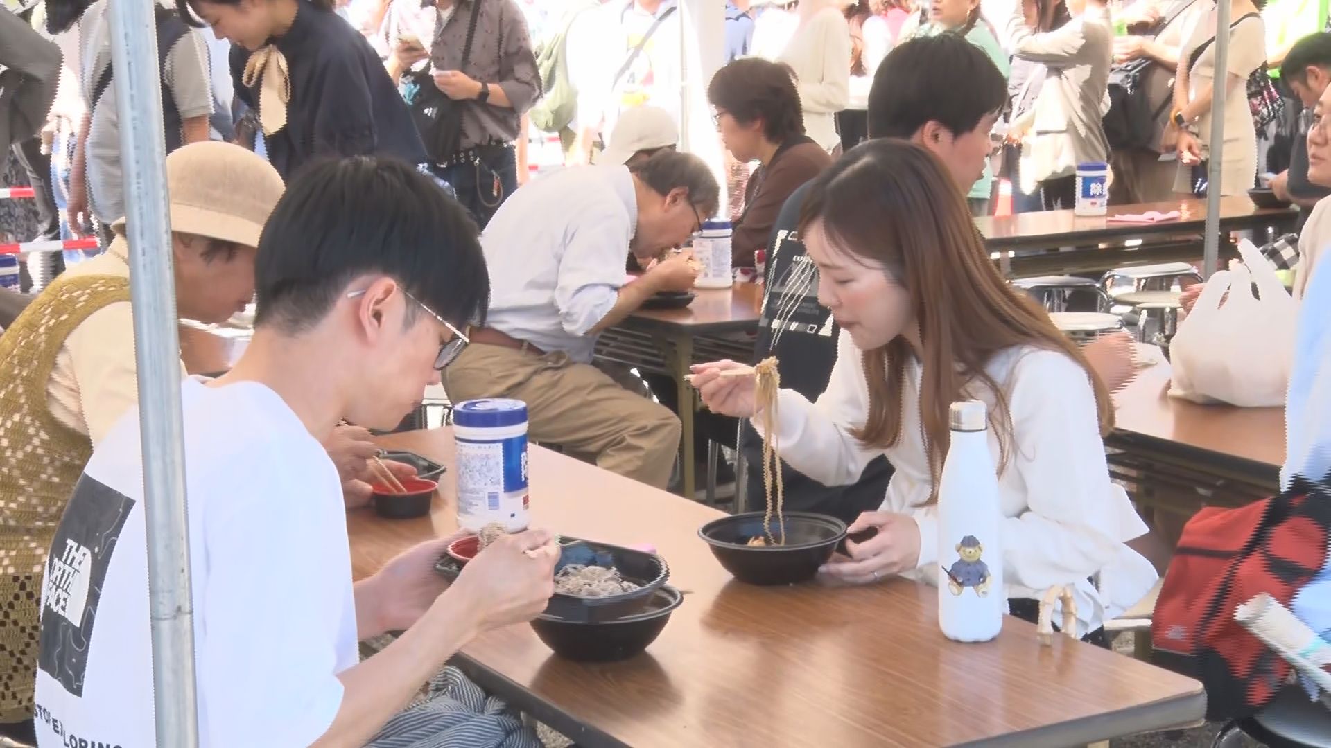 恒例の「信州・松本そば祭り」スタート…