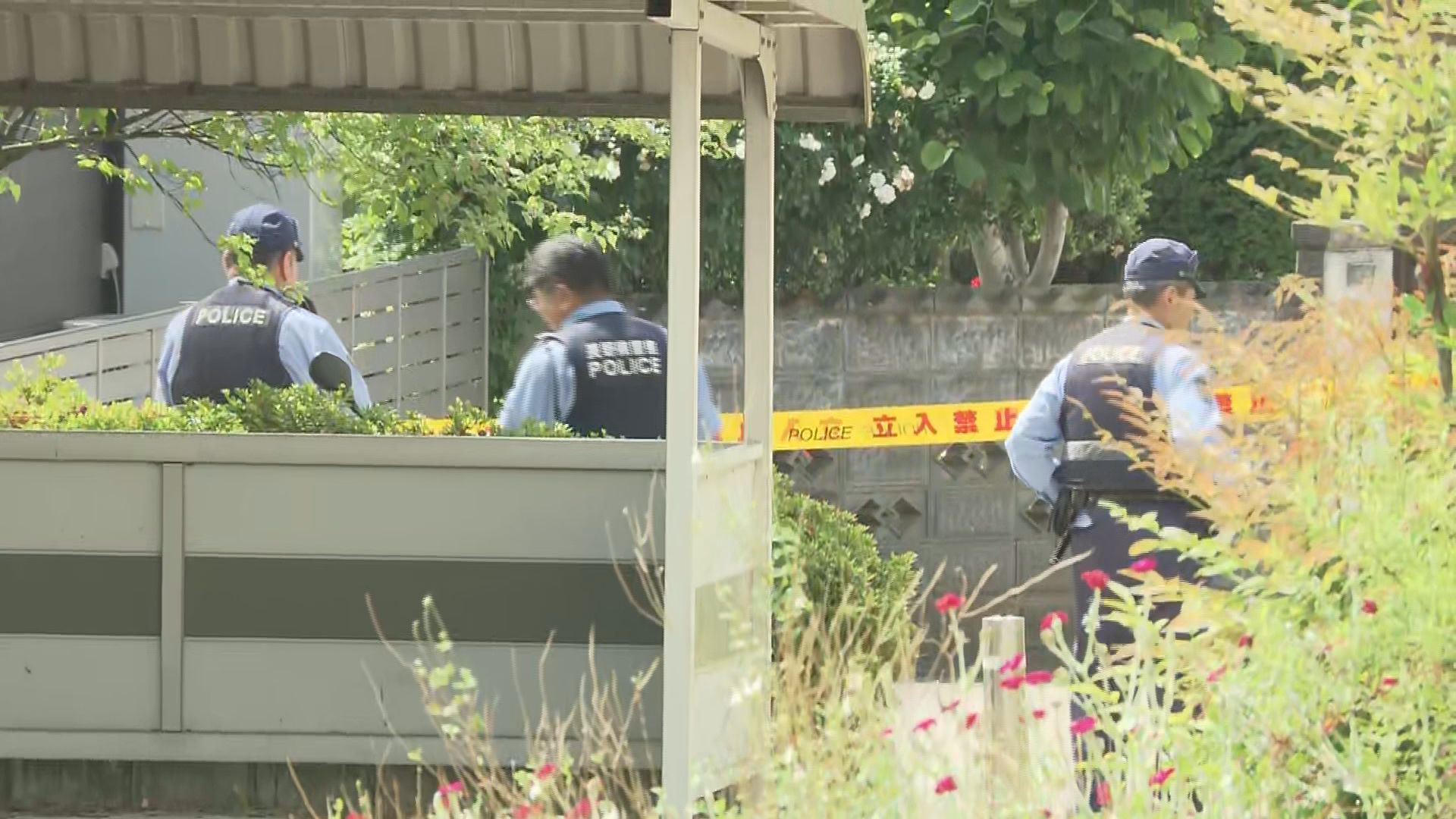 【速報】須坂市の集合住宅で変死体発見か　現場付近では規制線が張られる