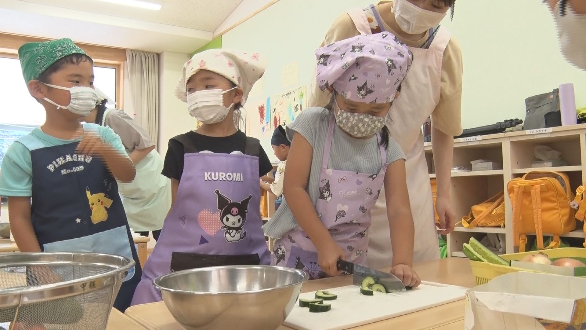 園児たちの夏…子供たちの「お願い」に…