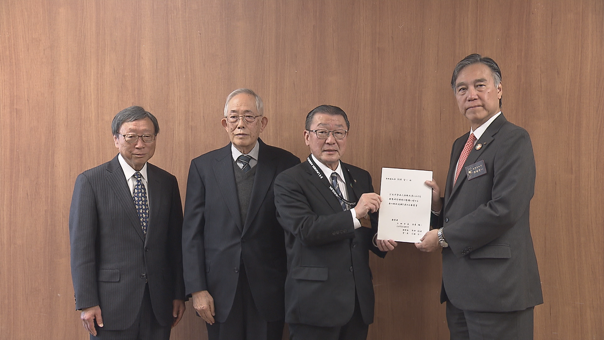 新学部の設置目指す長野大学が県に財政支援を要望　阿部知事「できる限りの対応を検討」