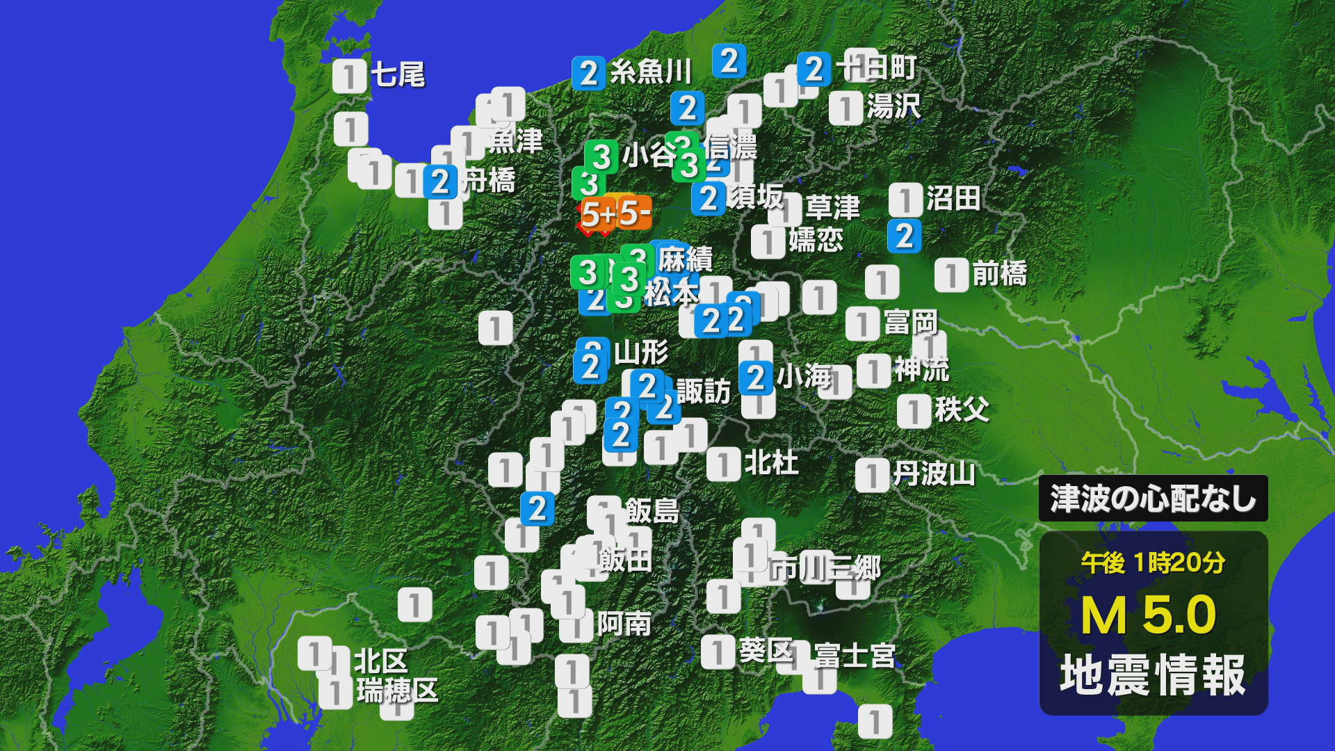 「下からずんって突き上げるような…」…