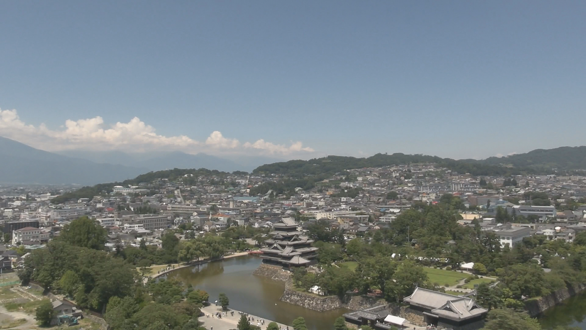 長野県に熱中症警戒アラート　7日連続で発表　3日昼すぎから夜遅くにかけて激しい雨などに注意を