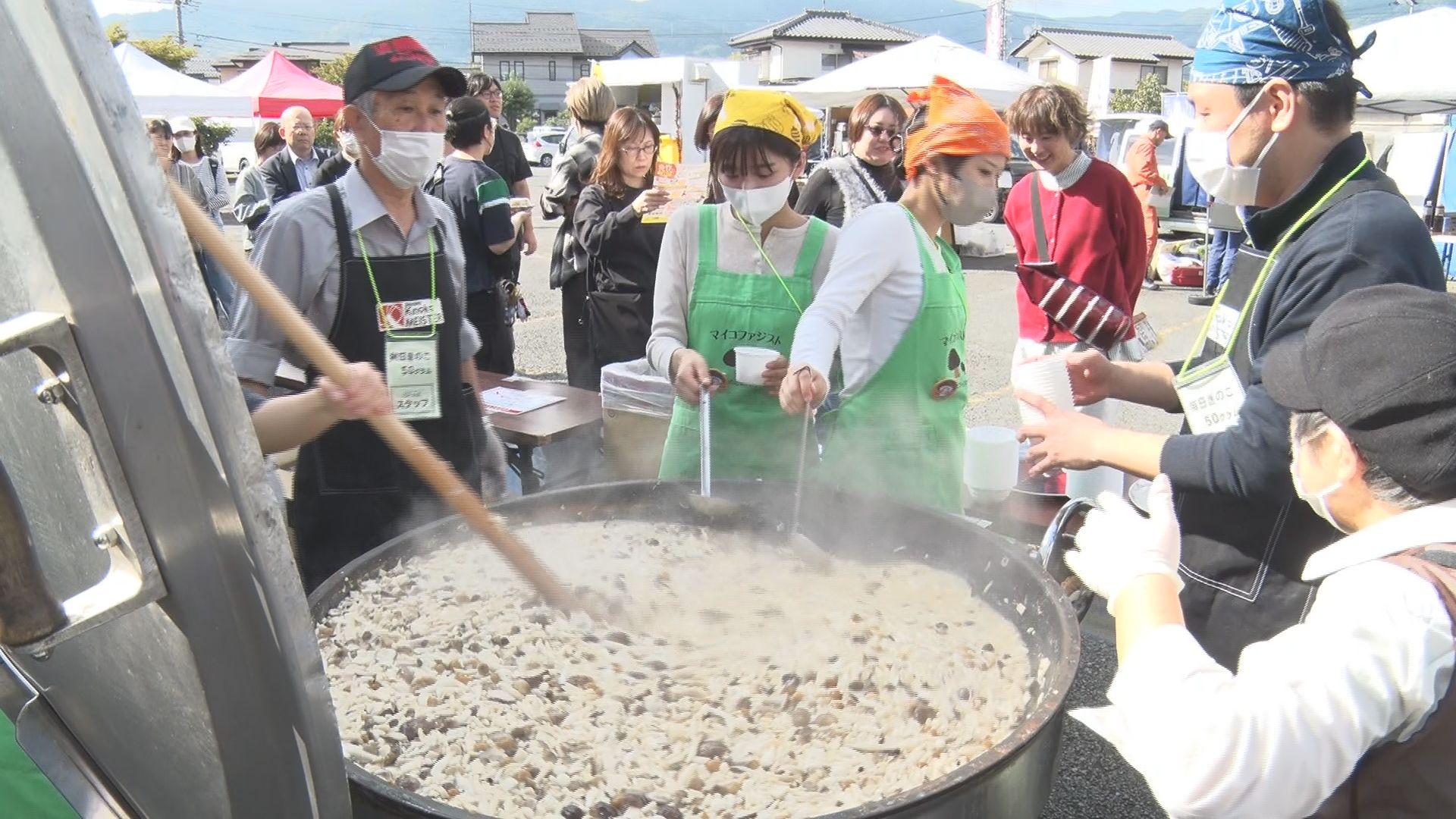 信州産キノコの魅力を多くの人に…秋の…