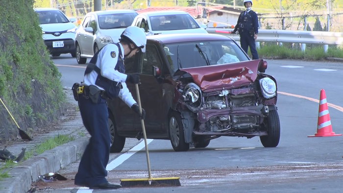 茅野市の国道で車同士が正面衝突する事故　女児含む6人が重軽傷　どちらかの車が対向車線にはみ出したか【長野】