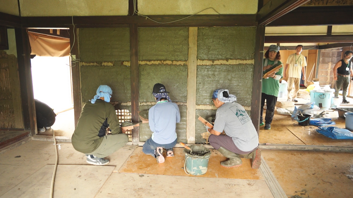 【特集】台風19号災害から５年①左官職人が奮闘　歴史的な建物残したい（１）　