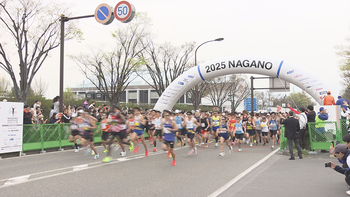 春の信濃路を駆ける長野マラソン　7271人が完走　完走率は79.46％【長野市】