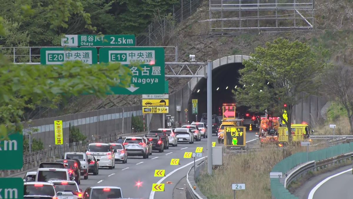 長野自動車道上りトンネル内で9台絡む複数の事故...けが人なし【長野】