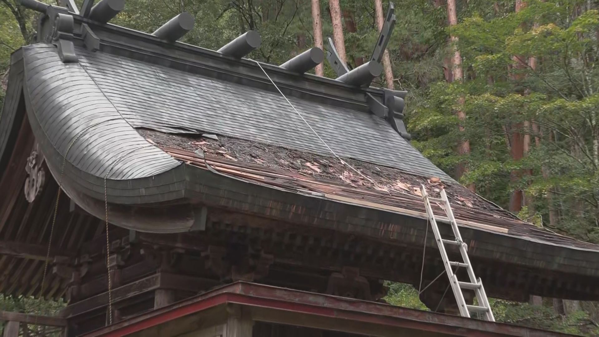 神社屋根の銅版や旧小学校の銅配管など長野県内で相次ぐ金属盗難　今年すでに194件発生　昨年同時期を5…