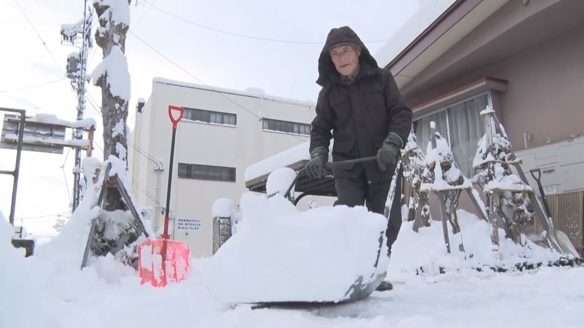 冬型気圧配置で北部大雪　県内に出されていた警報は午前に全て解除　飯山では40センチ超の積雪【長野】