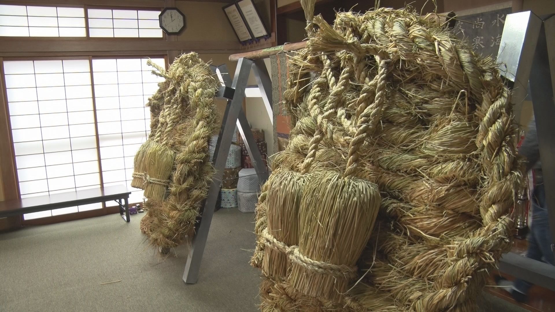 巨人の草履が守る！３６０年以上続く松…