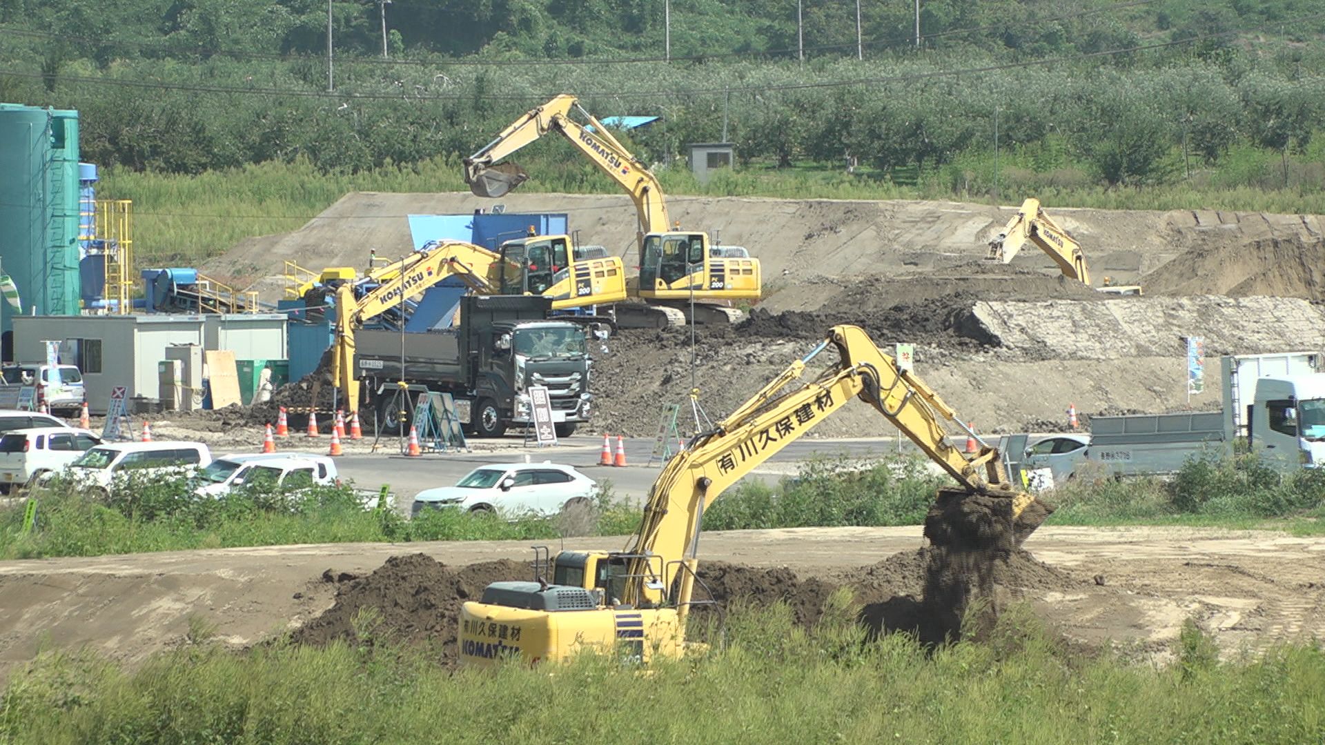 飯山市で浸水被害を防ぐ「蓮遊水地」の…