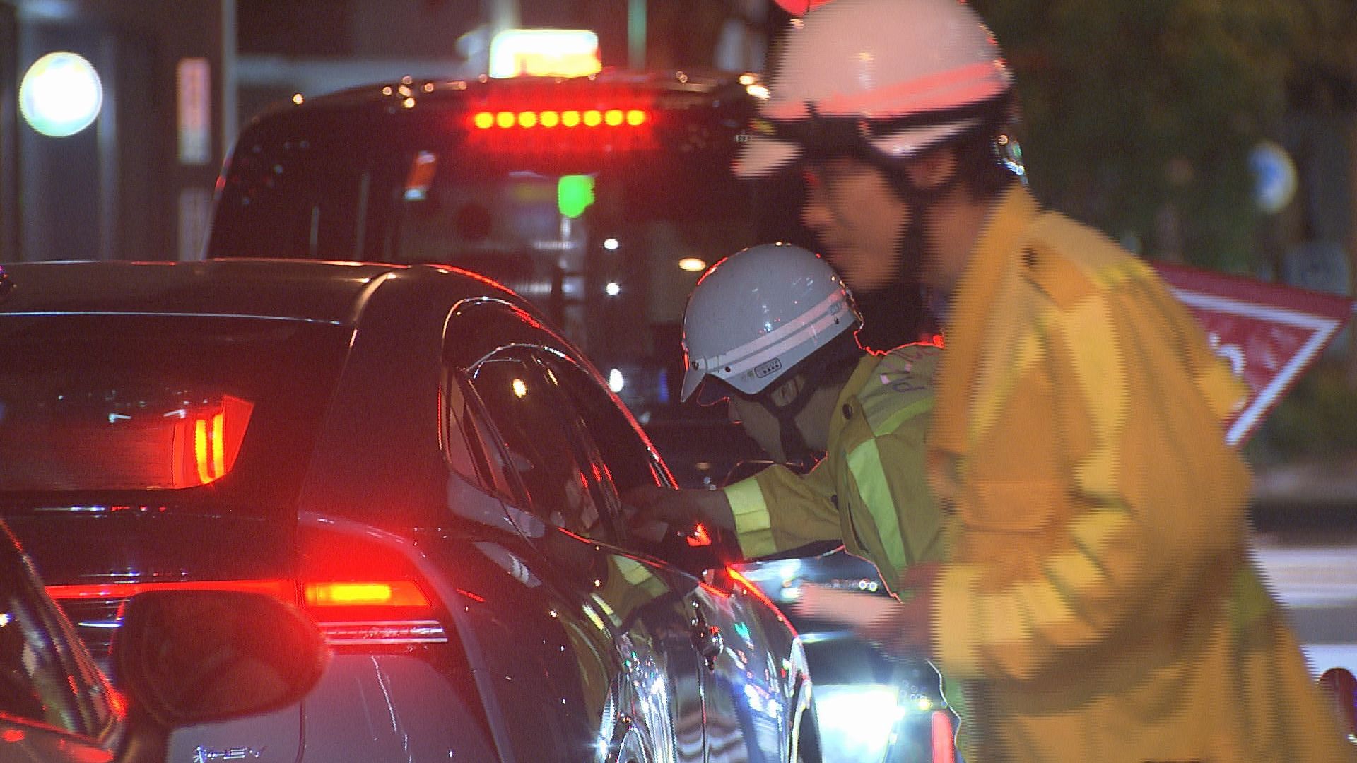 飲酒運転撲滅へ　警察が一斉検問　長野…