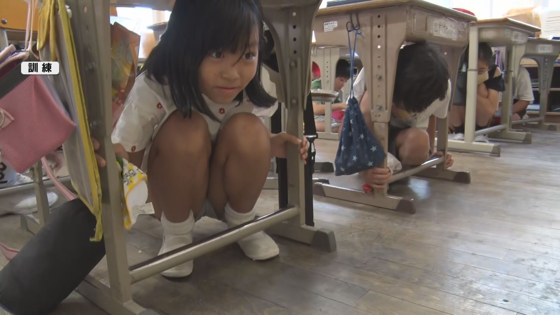 9月1日は防災の日　上田市の小学校で…